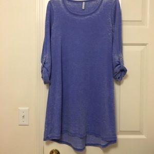 Blue T-Shirt Comfy Dress